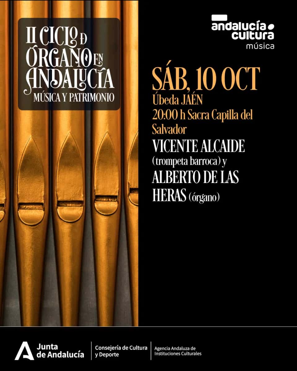 Órgano de Andalucía: dos conciertos en Úbeda y Baeza
