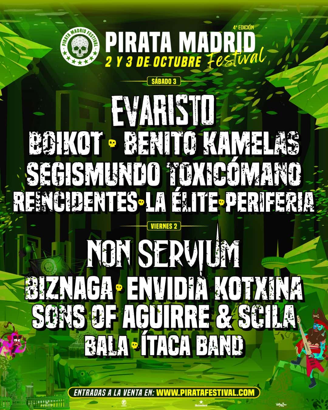 El Pirata Madrid Festival pasó por Rivas en octubre