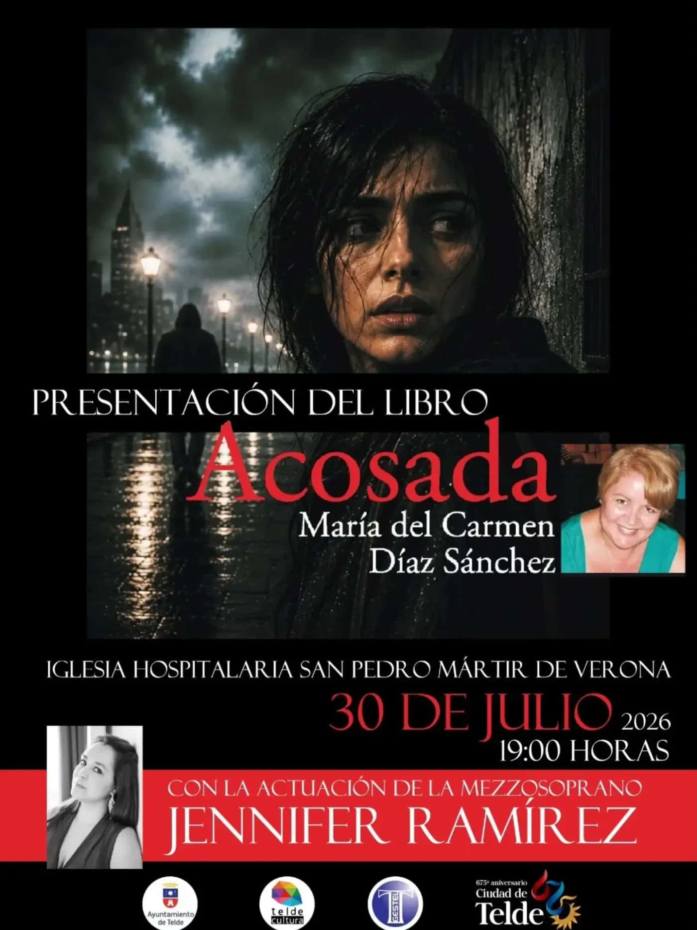 Presentación literaria con la mezzosoprano Jennifer Ramírez