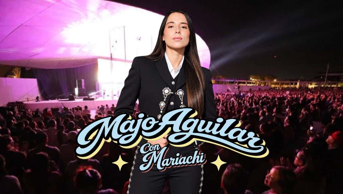 Majo Aguilar canta gratis en el Gran Parque La Plancha