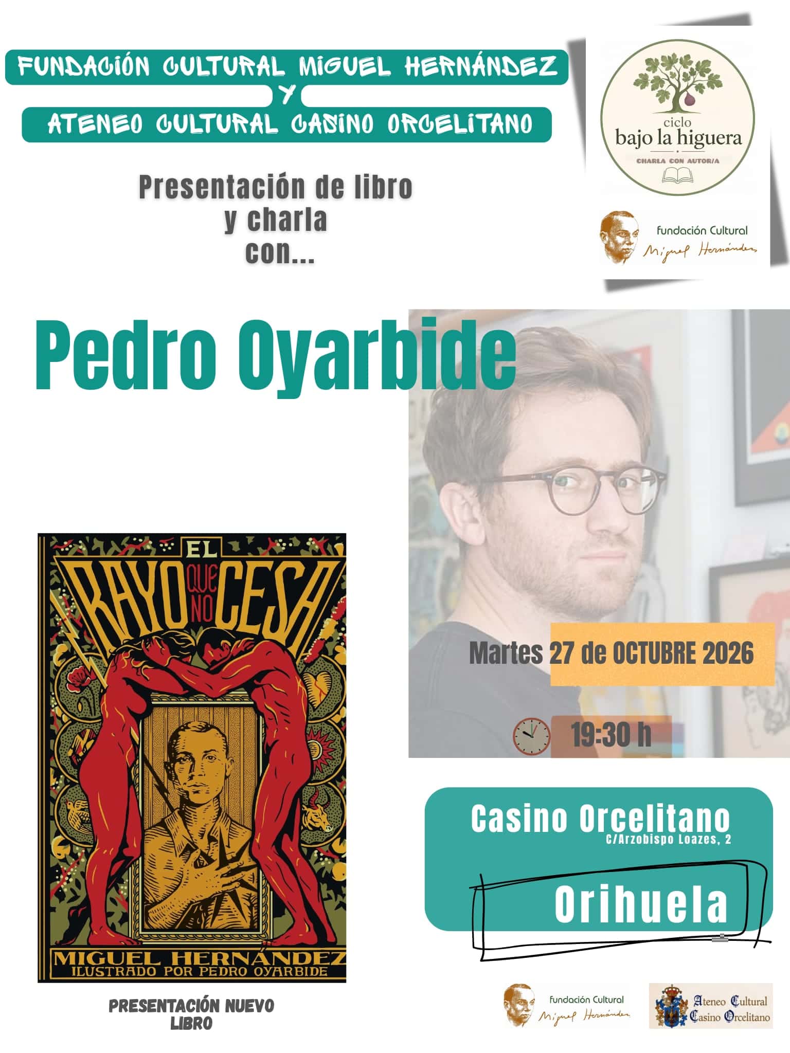 Presentación de la edición ilustrada de 'El rayo que no cesa'