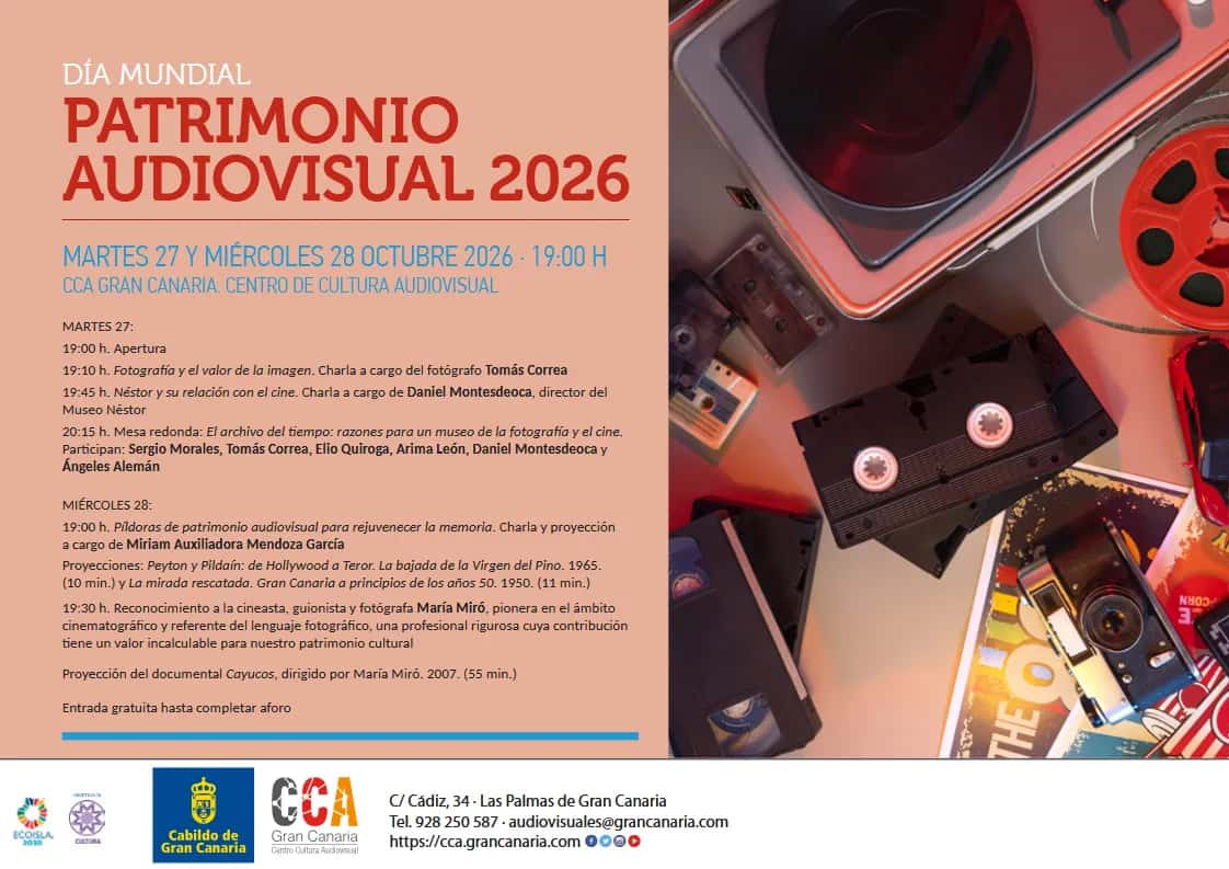 Jornada del Día Mundial del Patrimonio Audiovisual