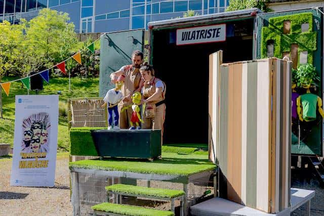 'DE VILATRISTE A VILALEGRE' de Teatro ao Cubo