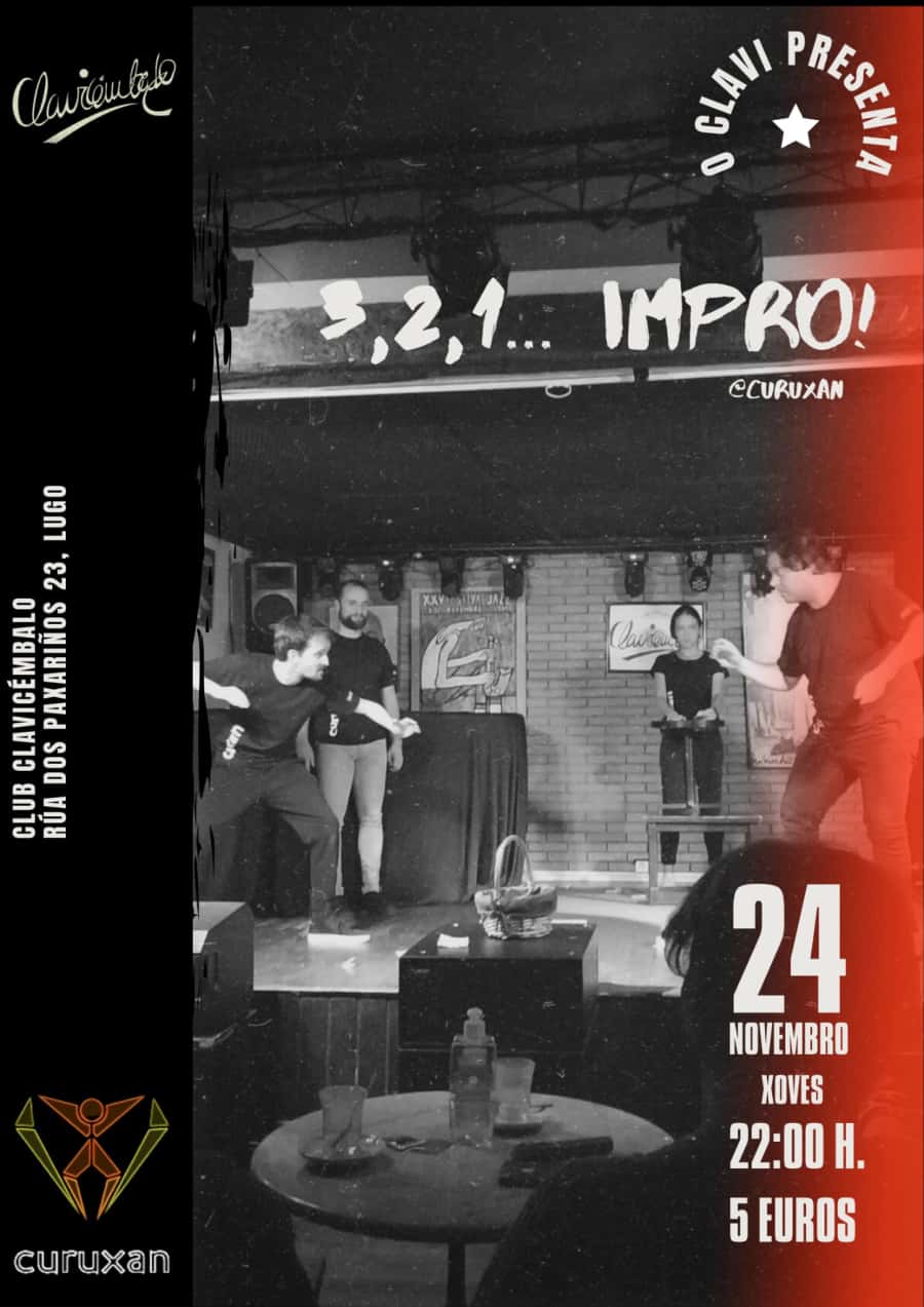 Ousadías vuelve al Club Clavicémbalo con teatro impro