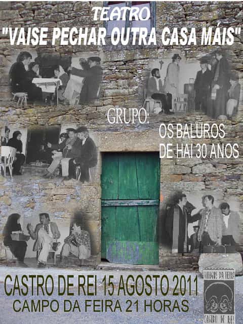 Representación teatral 'Vaise pechar outra casa máis'
