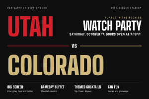 Watch Party: Utah vs Colorado