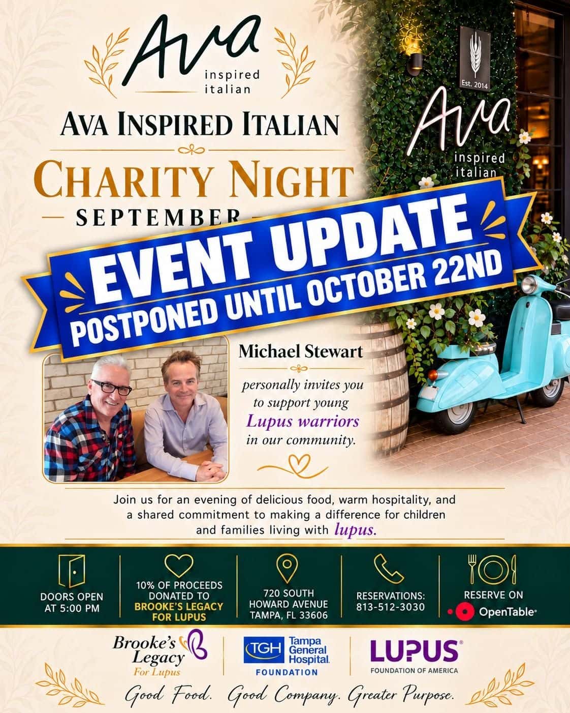 Ava Charity Night for Brooke's Legacy for Lupus