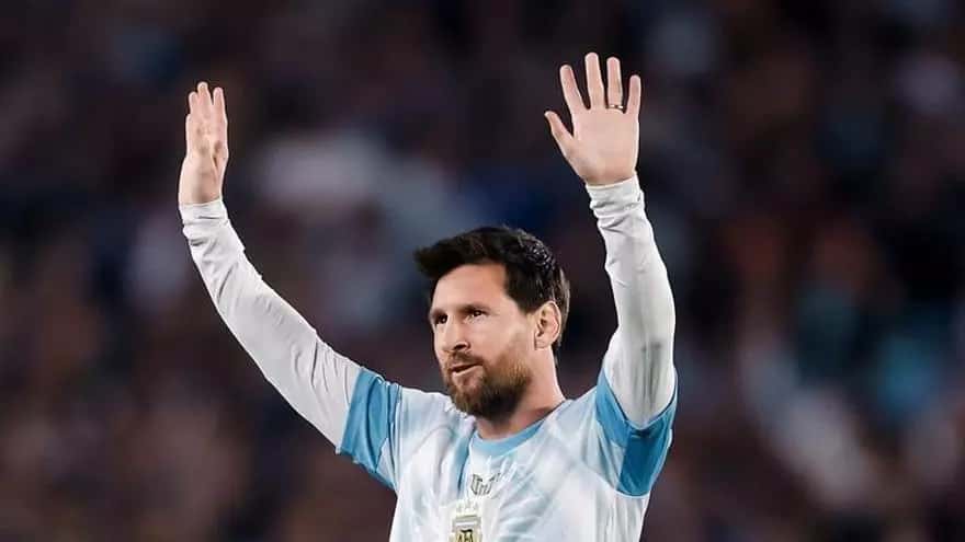 Encuentro de Leo Messi con los asturianos