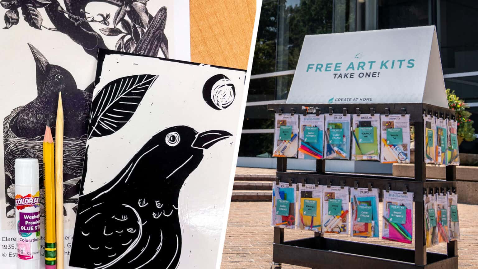 Free Art Kits: Scratch Art