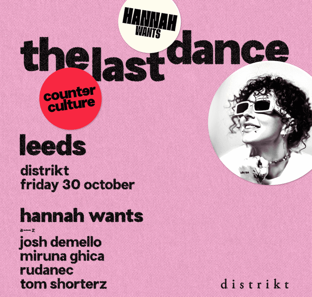 Hannah Wants x Counter Culture: The Last Dance