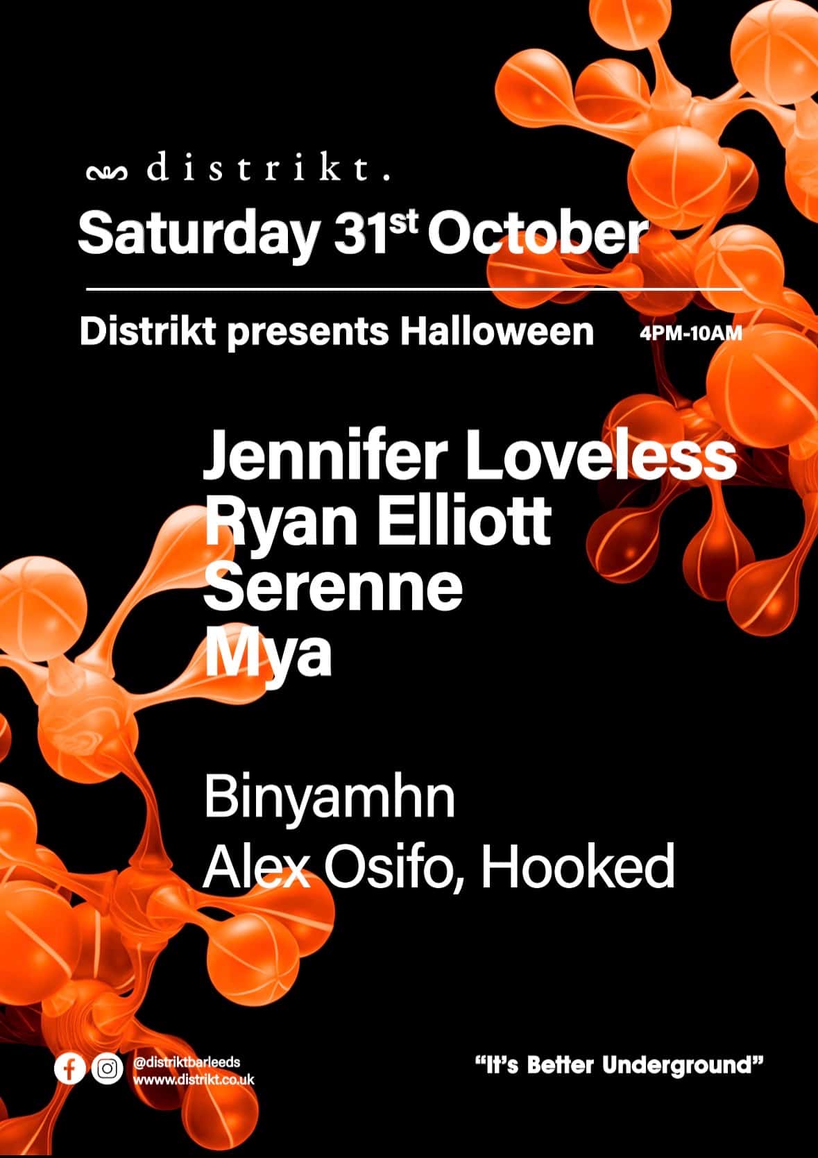 Jennifer Loveless / Ryan Elliott / Serenne / Mya / Binyamhn / Touré / Alex Osifo / Hooked