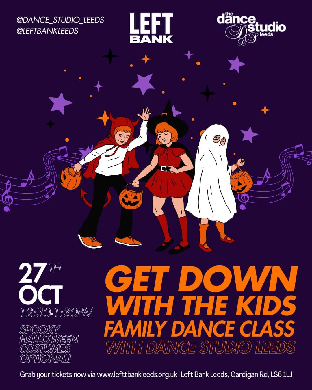 Get Down with the Kids Family Dance Class