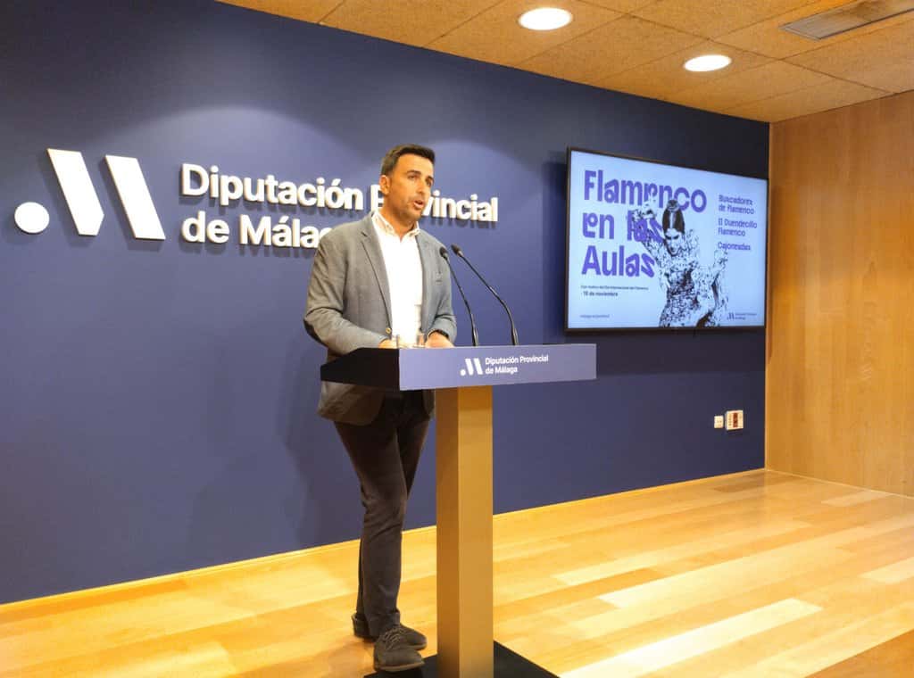 Cajoneada del programa Flamenco en las Aulas