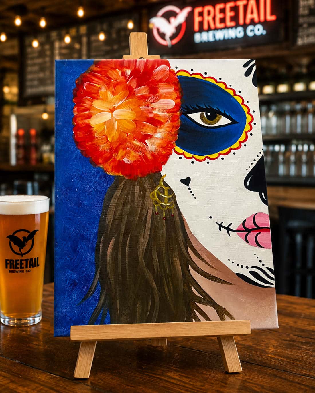 La Bella Calavera: Halloween Paint & Sip