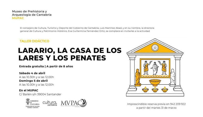 Larario, la casa de los lares y los penates