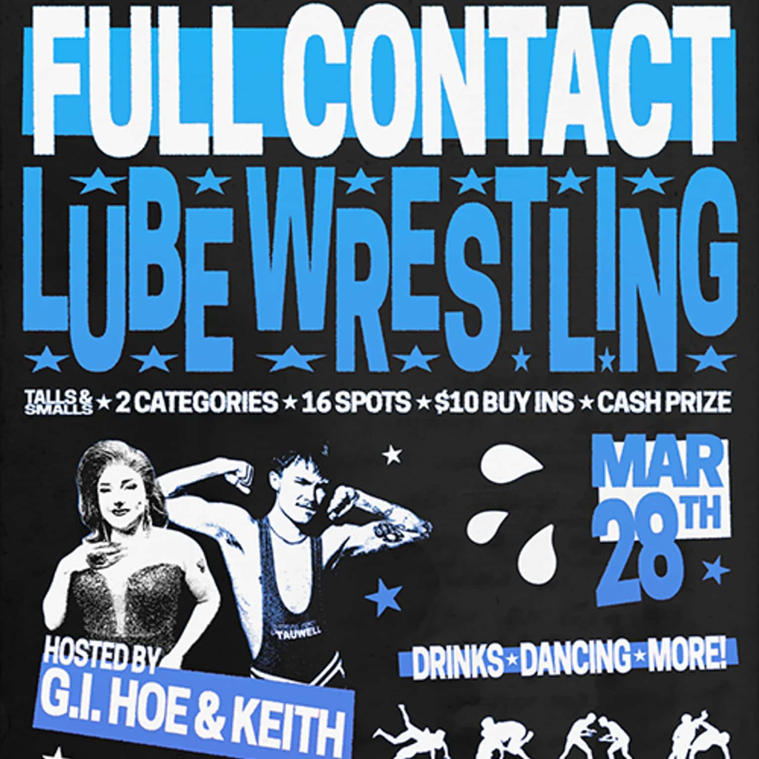 Full Contact Lube Wrestling