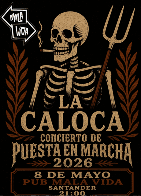 Concierto de La Caloca en Mala Vida