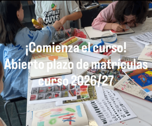 Cursos de dibujo y pintura para niños y adultos en Espacio Alexandra