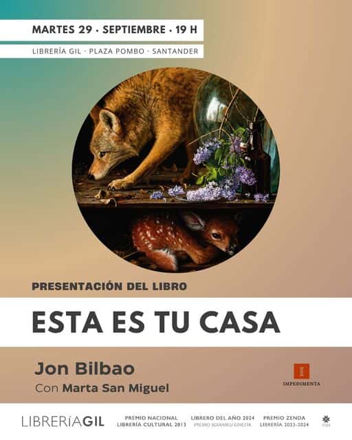 Presentación del libro 'Esta es tu casa', de Jon Bilbao