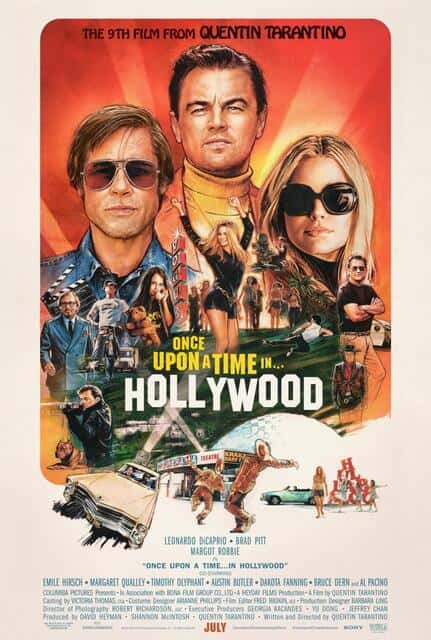 Proyección de 'Érase una vez en... Hollywood' de Quentin Tarantino