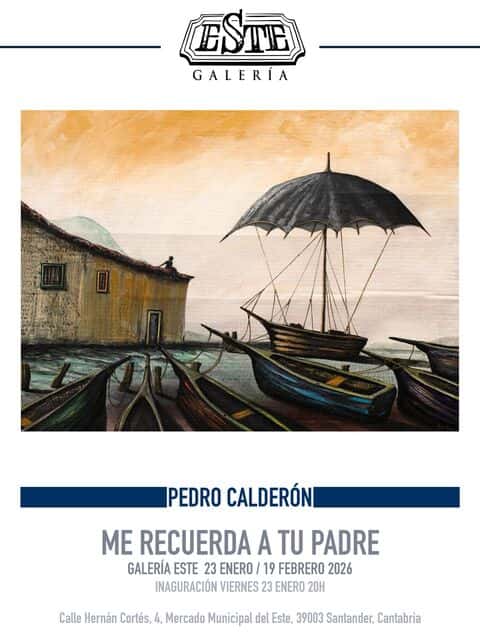 Me recuerda a tu padre, obras del artista Pedro Calderón