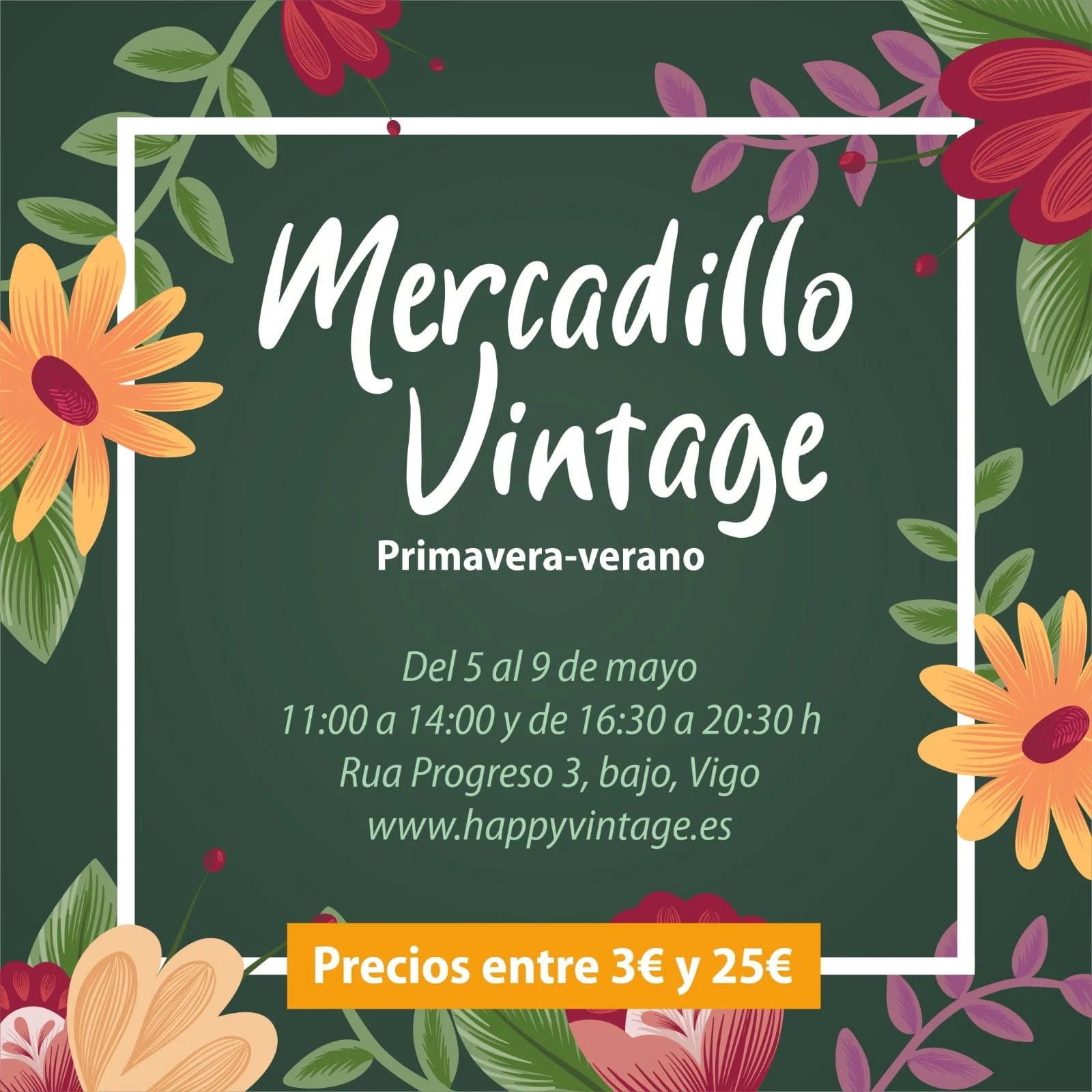 Mercadillo Vintage - Primavera Verano