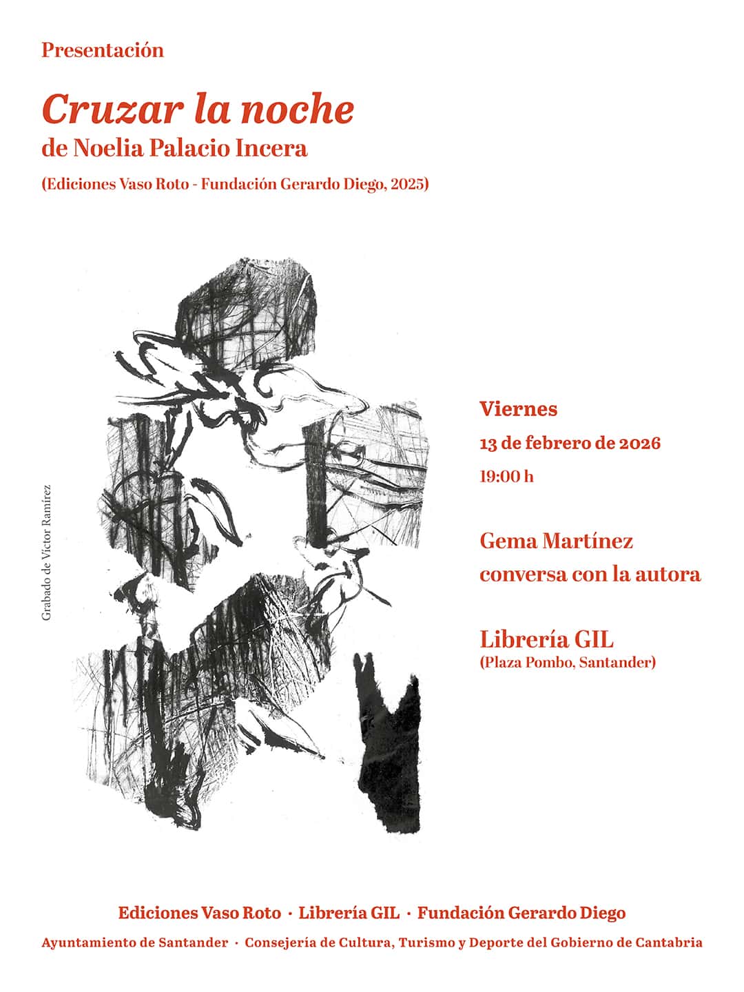 Presentación del poemario 'Cruzar la noche' de Noelia Palacio