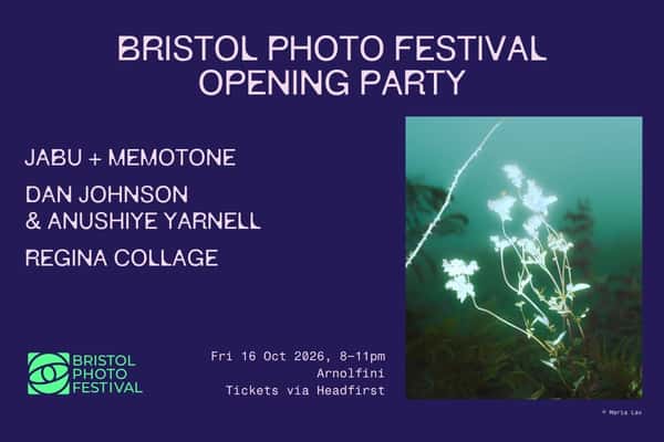 Bristol Photo Festival: Opening Music w. Jabu, Dan Johnson & Regina Collage