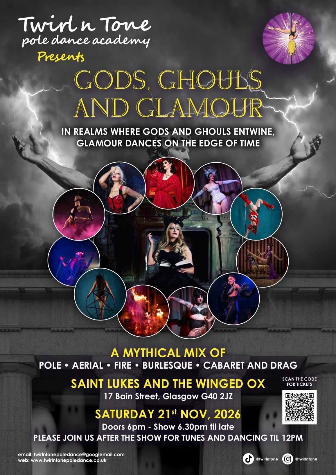 Gods, Ghouls and Glamour!