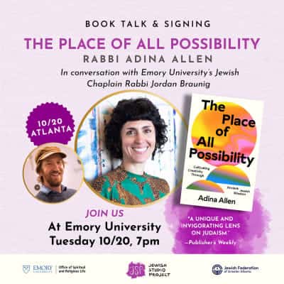 Book Talk: Rabbi Adina Allen