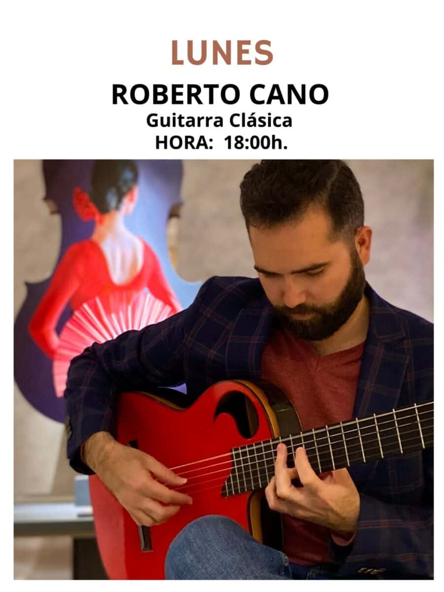 Actuación de Roberto Cano en el Museo Cromática