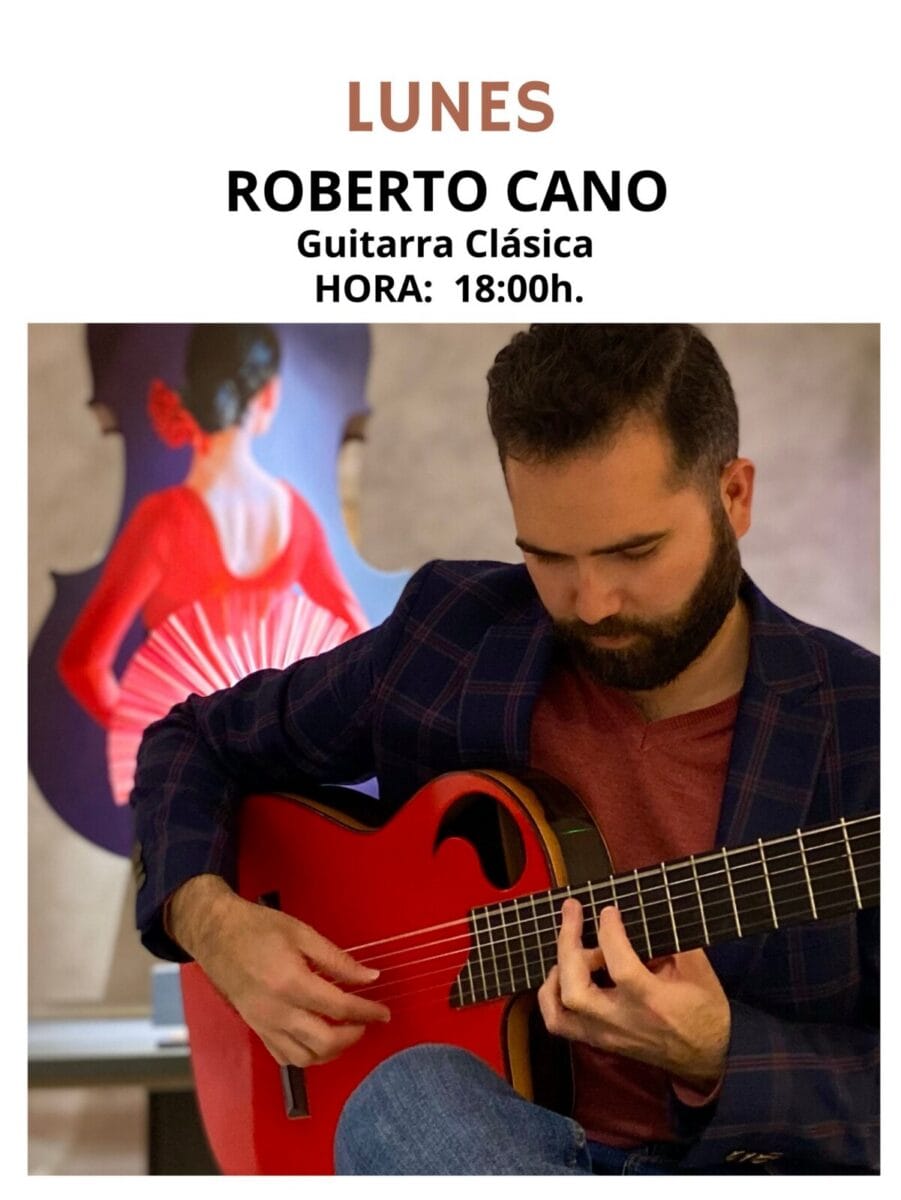 Actuación de Roberto Cano en el Museo Cromática