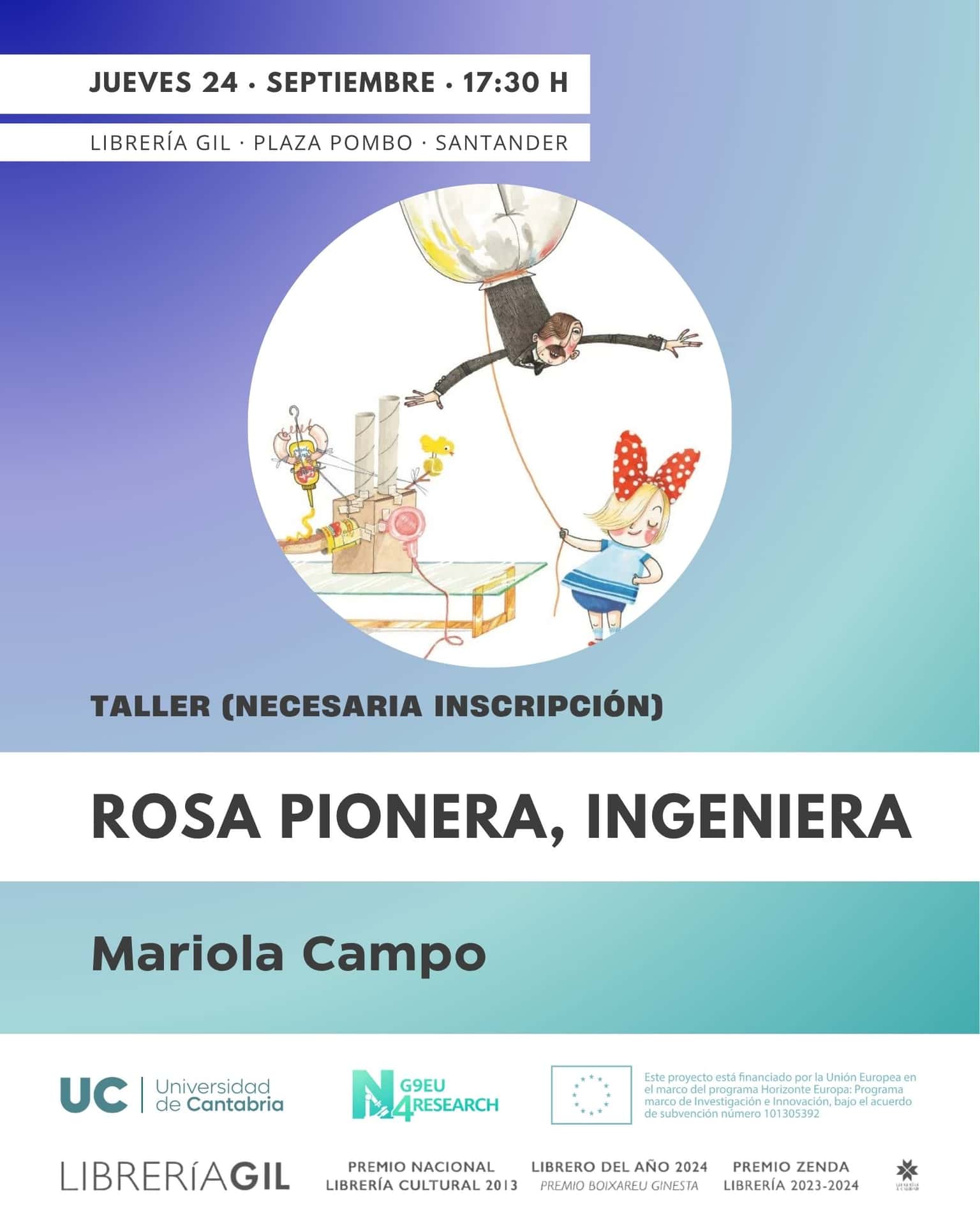 Rosa Pionera, ingeniera