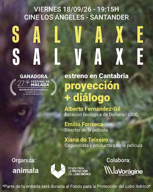Proyección del documental 'Salvaxe, salvaxe' con coloquio