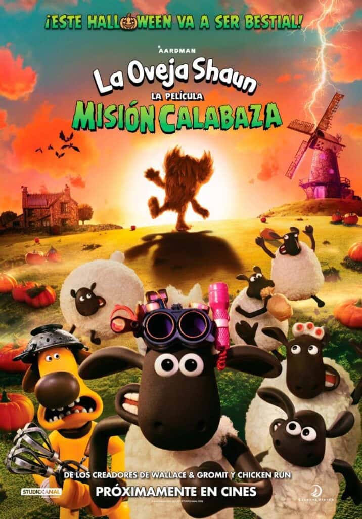 Cine familiar: La oveja Shaun: Misión calabaza