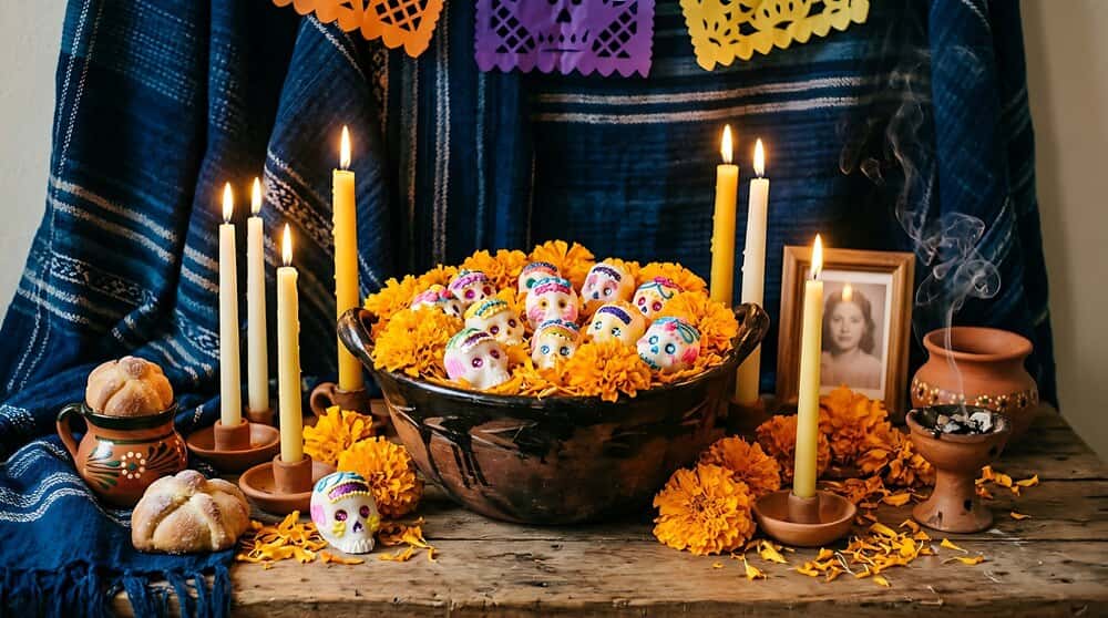 Our House Day of The Dead Halloween Party