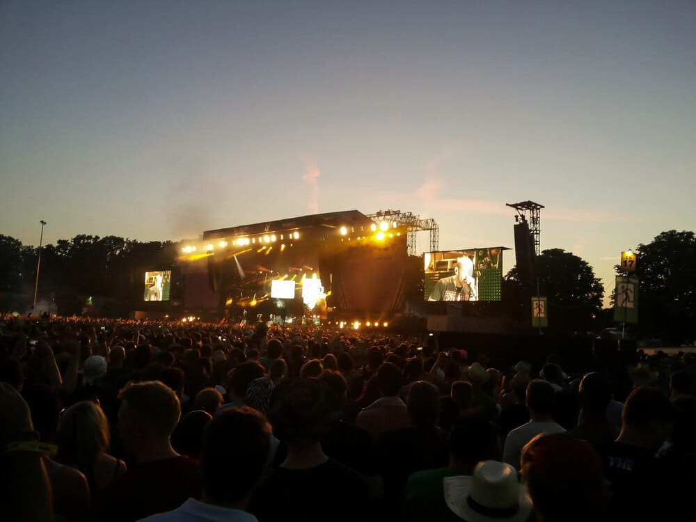Actuación de La Yuca Funk en Picnic Sesións