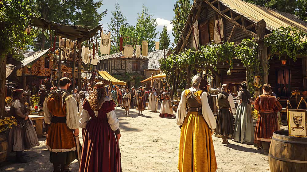 El Mercado Medieval cierra hoy las fiestas de San Saturio