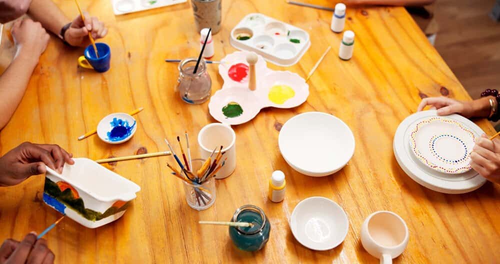 GOTG Pottery Painting