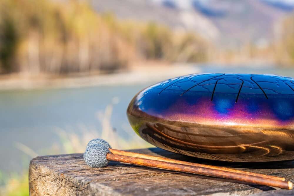 432Hz Sound Bath Meditation Session - Live Handpan & Chakra Tuning Forks