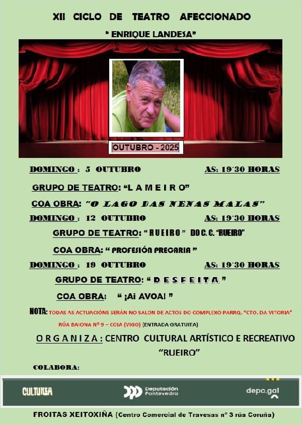 XII Ciclo de Teatro Aficionado 'Enrique Landesa' con la obra 'Profesión precaria'