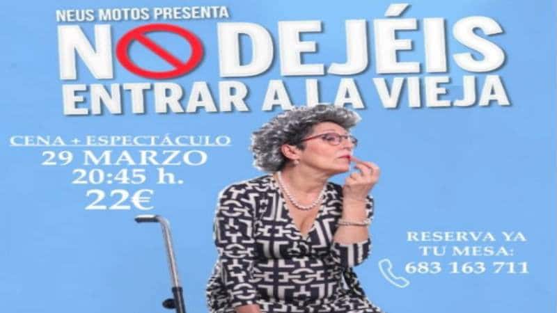 Neus Motos presenta ‘No dejéis entrar a la vieja’