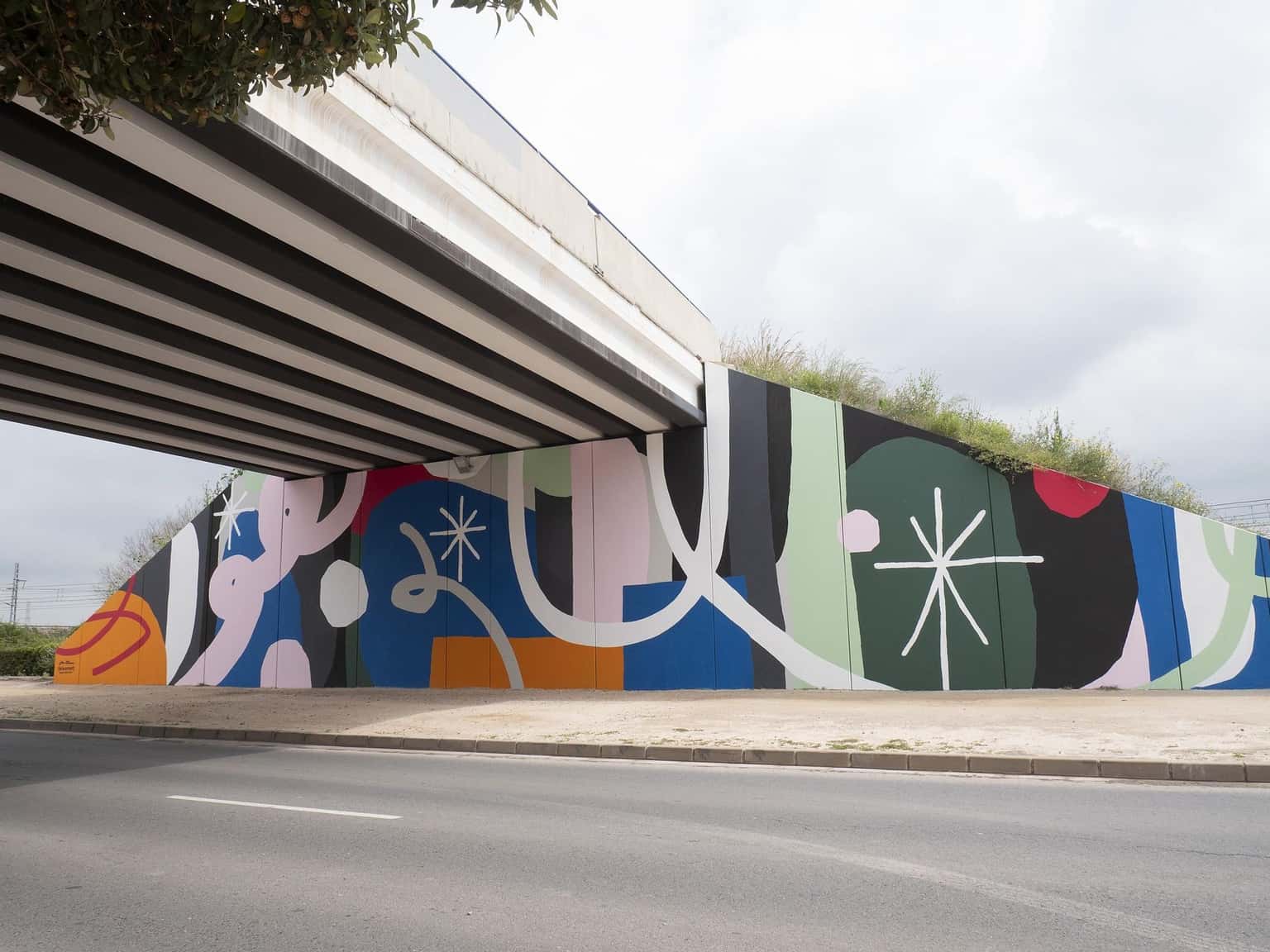 Vila-real estrena mural per al seu museu d'art urbà a cel obert