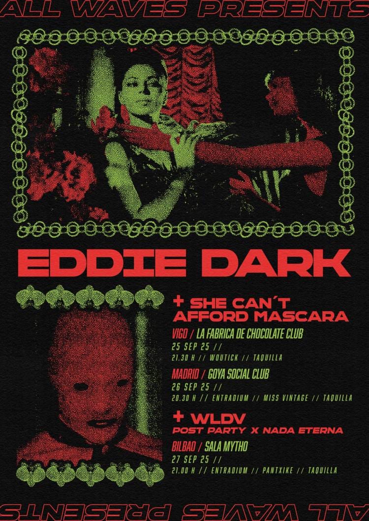 Concierto Eddie Dark (GR) + She Can't Afford Mascara (DK)