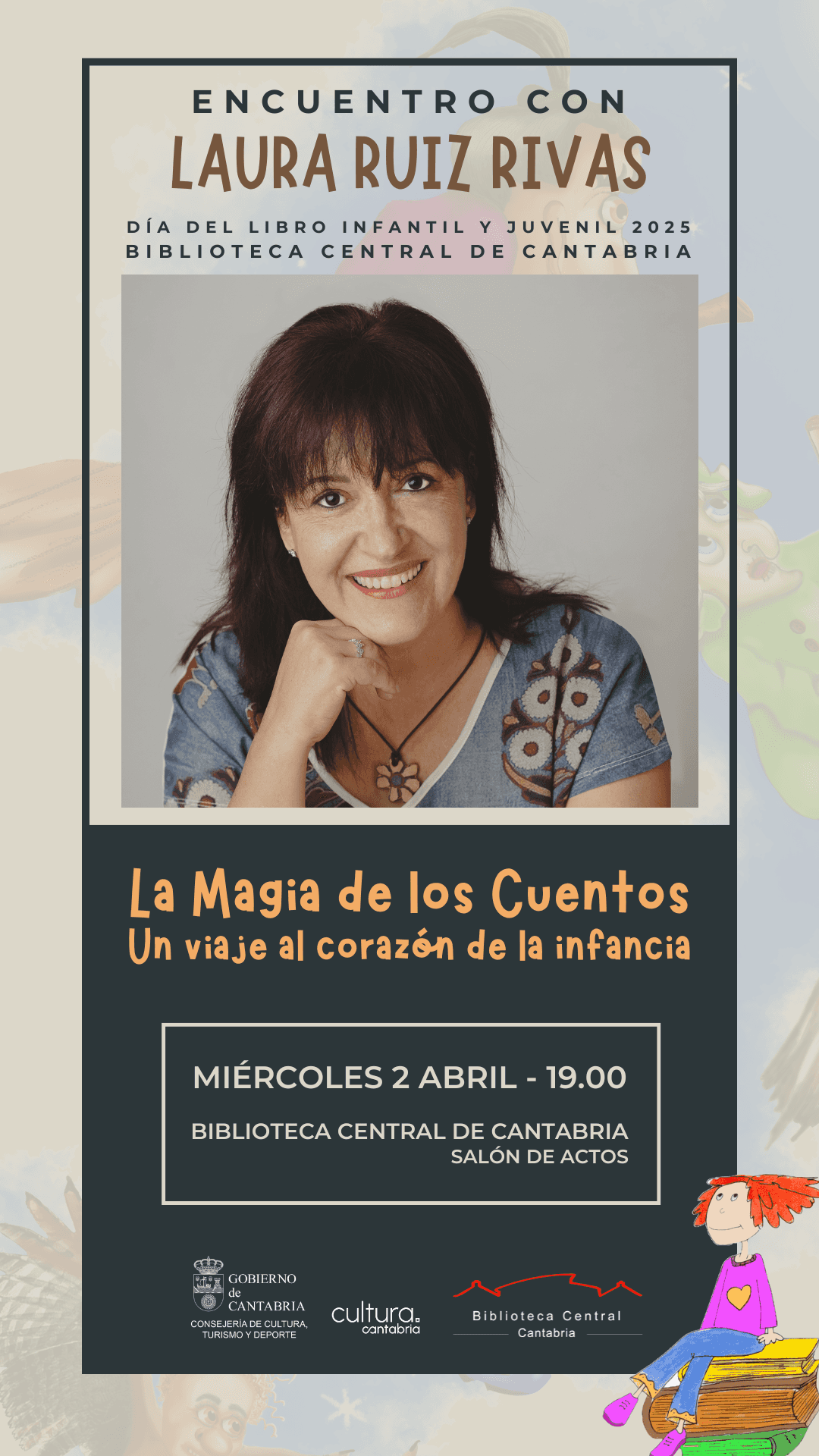 "La magia de los cuentos". Encuentro con Laura Ruis Rivas
