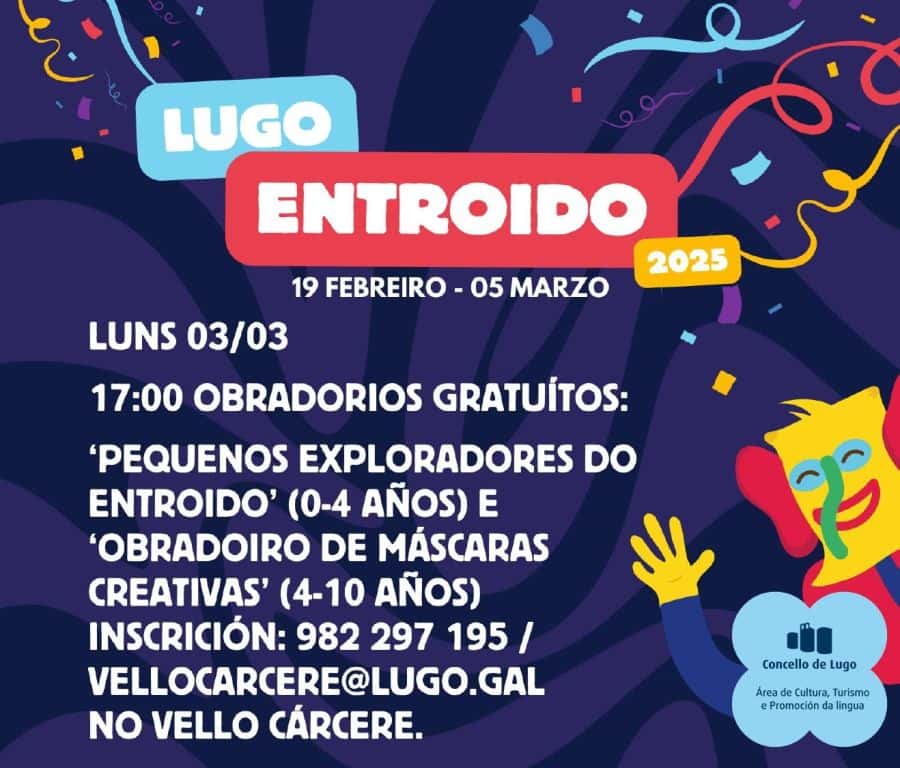 Obradoiro de máscaras creativas