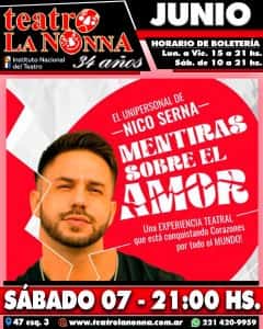 NICO SERNA: MENTIRAS SOBRE EL AMOR