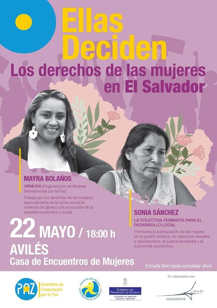 Encuentro “Ellas deciden: los derechos de las mujeres en El Salvador”