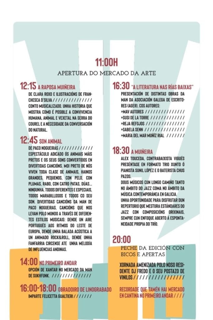O Mercado da Arte volve ao Calvario polo Día das Letras Galegas con máis de sesenta postos