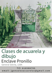 Curso de acuarela, para todos los niveles y edades